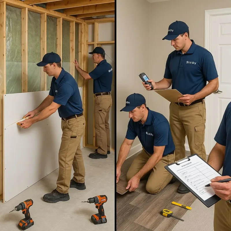 Repairs and Reconstruction process in Laguna, NM